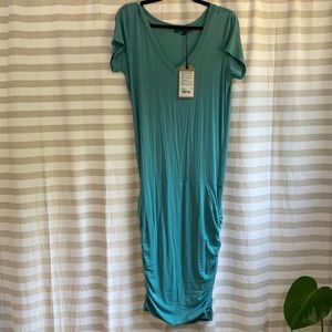 Prana Foundation Dress size M in Azurite Heather NWT